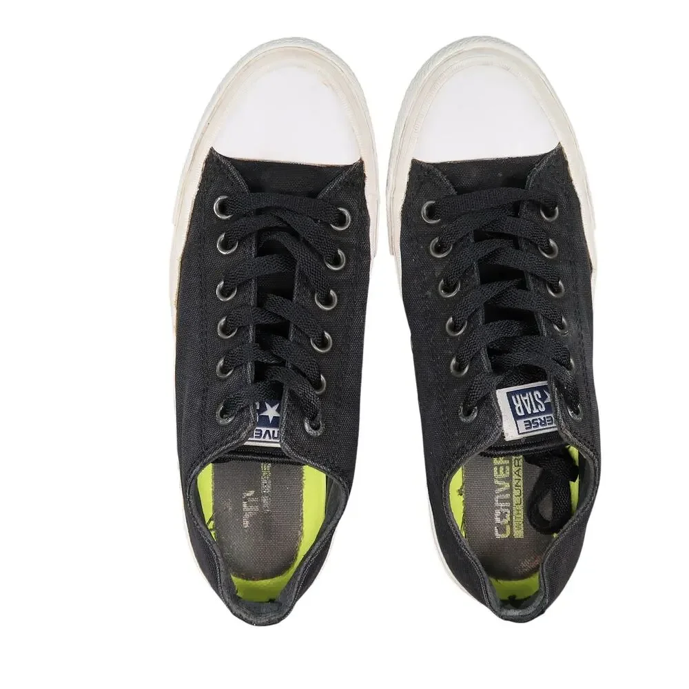 Converse Shoes Kids 6 Sneakers Chuck Taylor II All Star Casual Canvas Black Low
